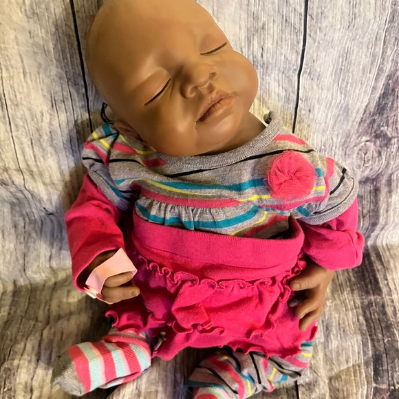 Ashton Drake Carol Kneisley Reborn African American Baby Doll “Kyra” - Picture 1 of 12